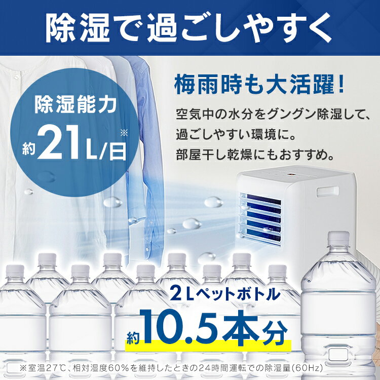 楽天市場】アイリスオーヤマ IRIS ポータブルクーラー冷房専用 2.2kW