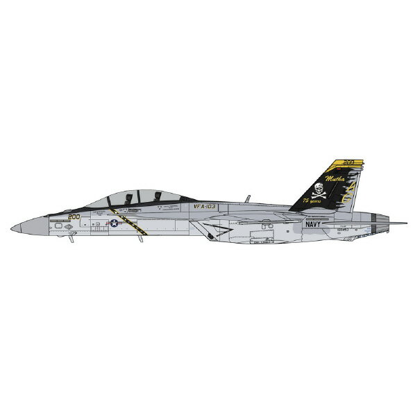 ハセガワ 1/48 F/A-18F スーパー ホーネット “VFA-103 ジョリー ロジャース 75周年記念” プラモデル