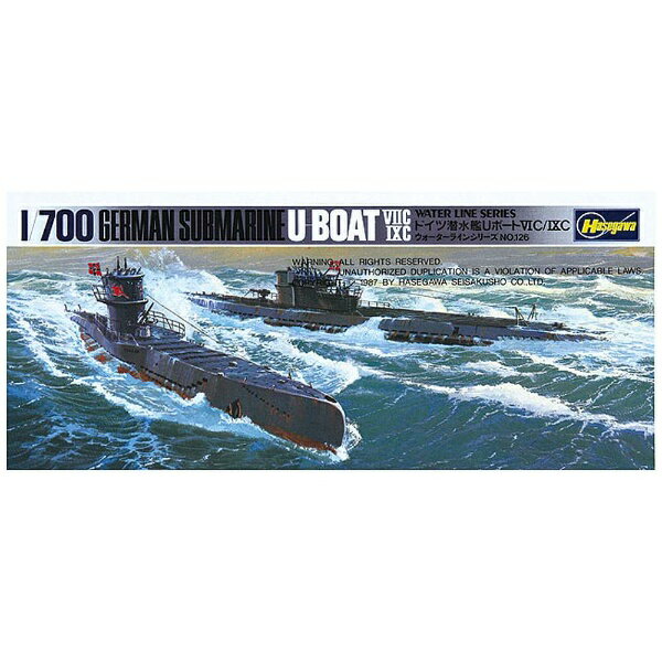 楽天市場】ハセガワ ハセガワ 1/700 ドイツ潜水艦 Uボート7C/9C プラモデル | 価格比較 - 商品価格ナビ