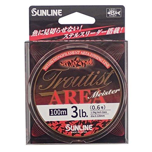 楽天市場 サンライン サンライン トラウティスト エリア マイスター 3lb0 6号 100m 価格比較 商品価格ナビ