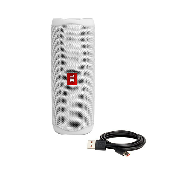 JBL ワイヤレススピーカー ホワイト　FLIP5 JBL Flip 5 Waterproof Portable Bluetooth Speaker with Loud