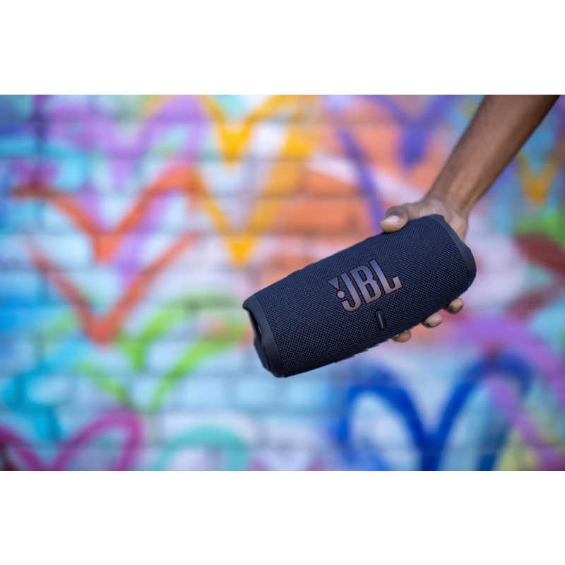 JBL CHARGE 5 モバイルバッテリー機能付きポータブル防水スピーカー BLUE