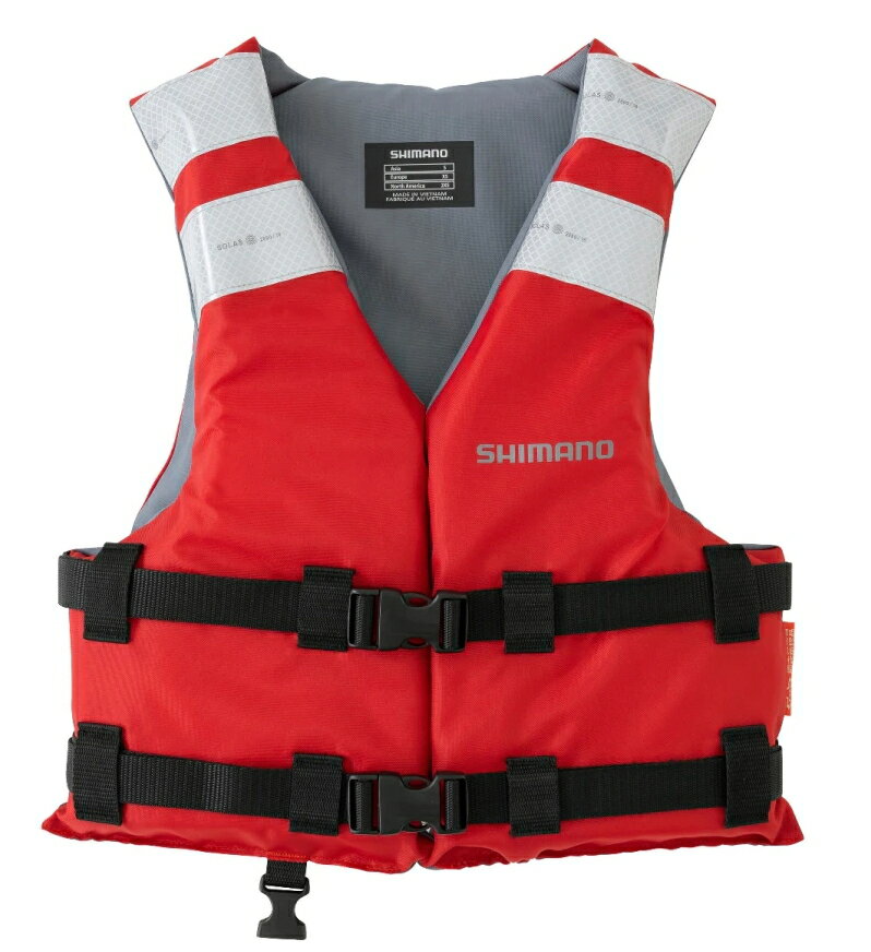 Amazon | シマノ(SHIMANO) キッズボートベスト VF-099V レッド M