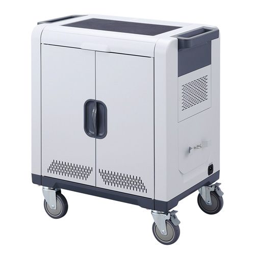 サンワサプライ ノートPC・タブレット収納庫 CAI-CAB52 壁掛け充電保管