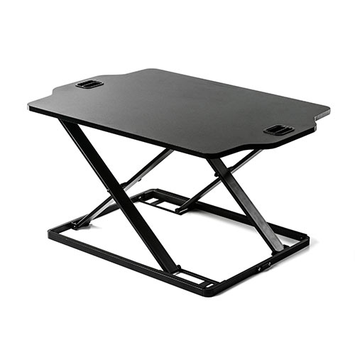 【楽天市場】サンワサプライ スタンディングデスク リフトアップデスク 薄型 折りたたみ 高さ12段階調整 幅約 100mr139bk