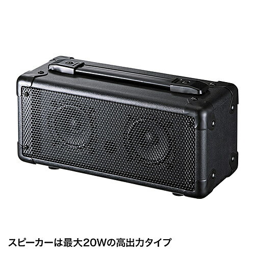 SANWA SUPPLY 拡声器スピーカー MM-SPAMP4