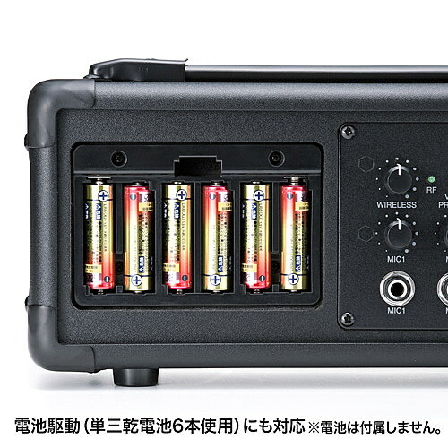 SANWA SUPPLY 拡声器スピーカー MM-SPAMP4