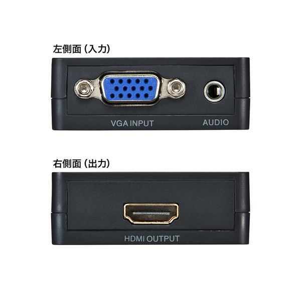 楽天市場】サンワサプライ VGA信号HDMI変換コンバーター VGA-CVHD2(1コ