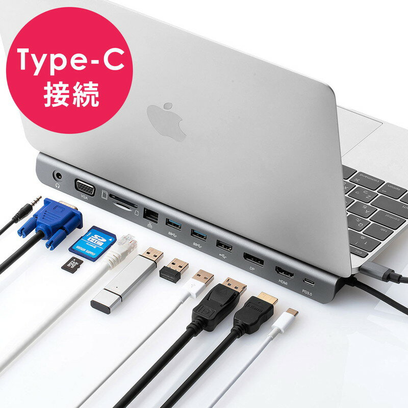 楽天市場】サンワサプライ サンワサプライ USB Type Cドッキング