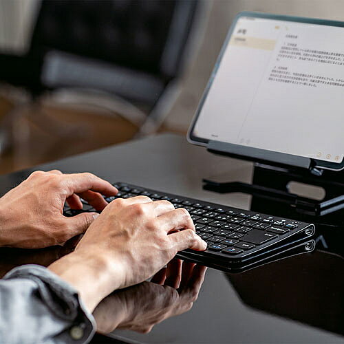 サンワサプライ Bluetoothスリムキーボード SKB-BT32BK