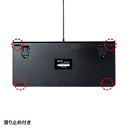 サンワサプライ USBスリムキーボード SKB-SL32BK