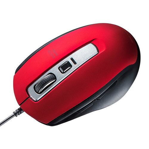 楽天市場 サンワサプライ サンワサプライ 有線 ブルーled マウス 5ボタン 静音スイッチ Ma Bl163bk 価格比較 商品価格ナビ