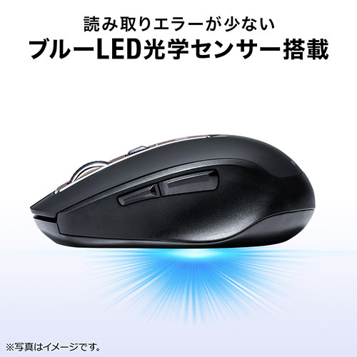静音ワイヤレスマウス EZ4-MA126BK