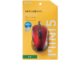 SANWA SUPPLY 静音有線ブルーLEDマウス MA-BL156R