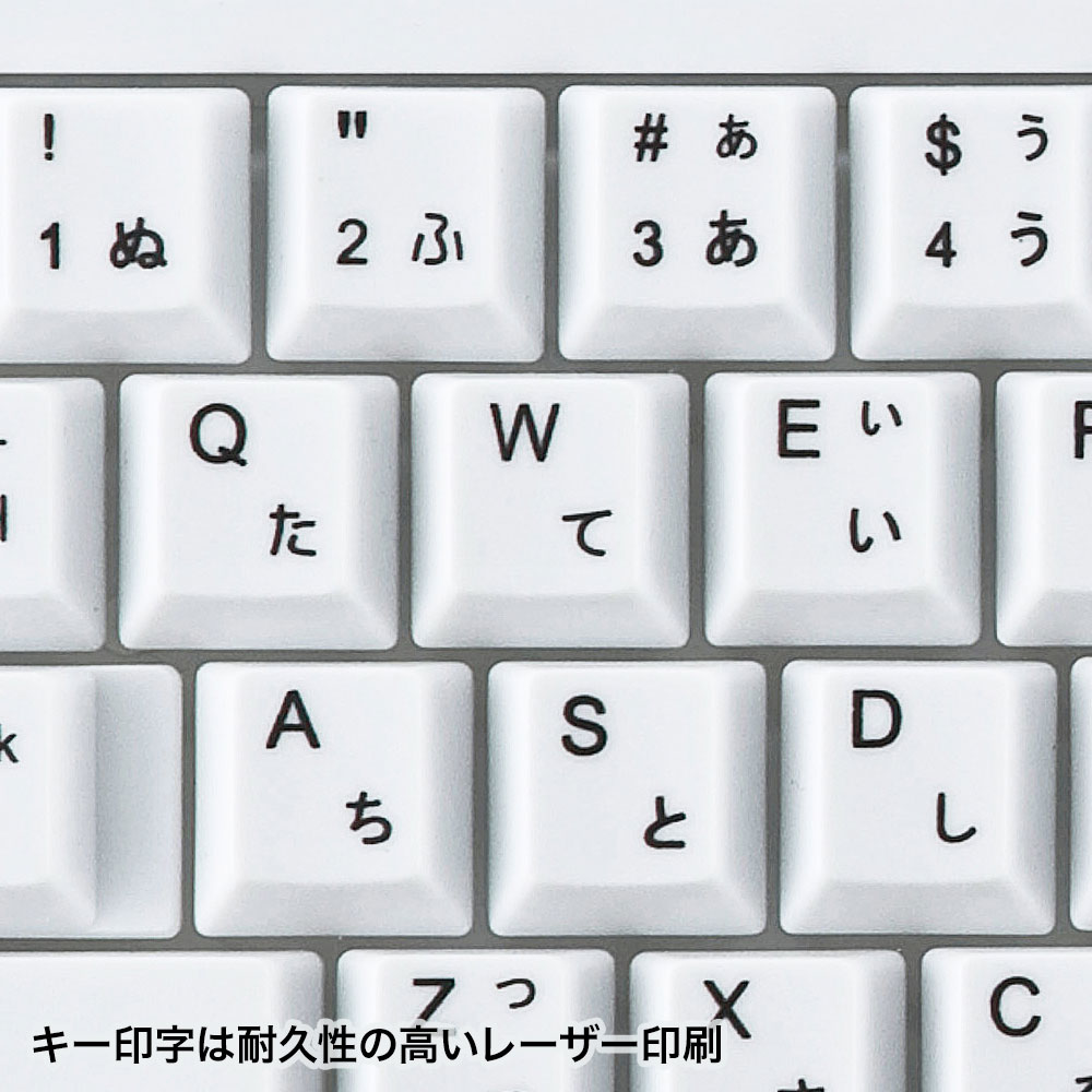 SANWA SUPPLY USBキーボード ホワイト SKB-L1UN