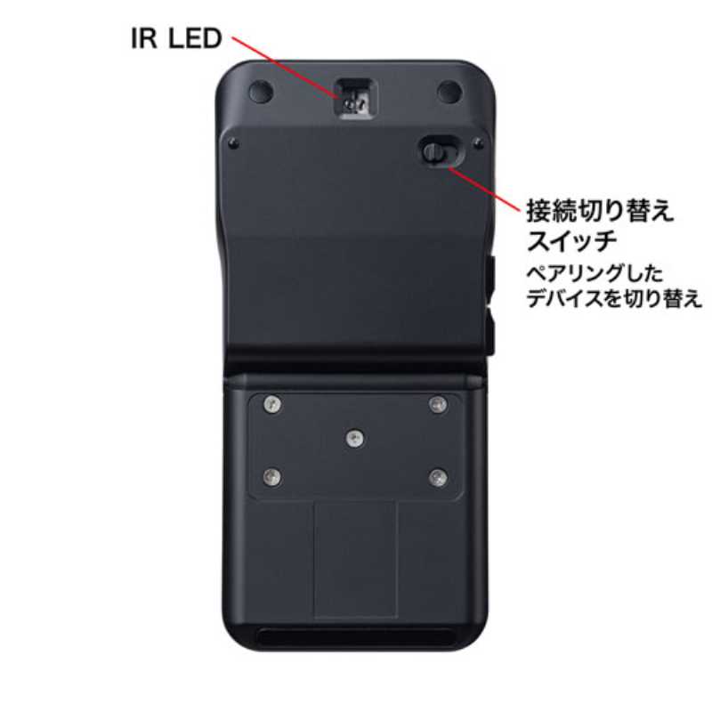 SANWA SUPPLY 静音Bluetooth5.0 IR LEDマウス MA-BTIR1165BK