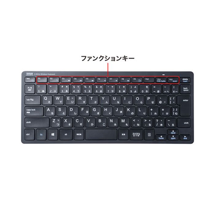 SANWA SUPPLY ワイヤレススリムキーボード SKB-WL36BK