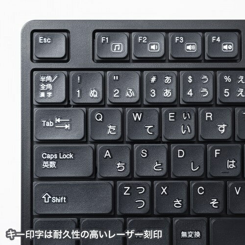 SANWA SUPPLY 静音キーボード SKB-SL37BK