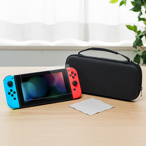 サンワダイレクト Nintendo Switch専用セミハードケース 200-NSW001BK