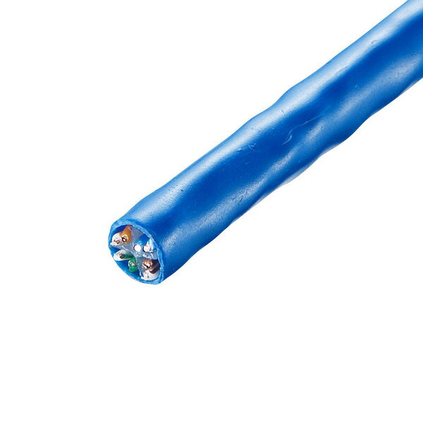 楽天市場】サンワサプライ CAT6UTP単線ケーブルのみ100m ブルー KB-C6L 