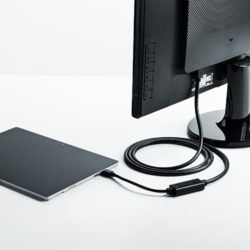 サンワサプライ サンワダイレクト Mini DisplayPort-HDMI変換ケーブル 500-KC020-2