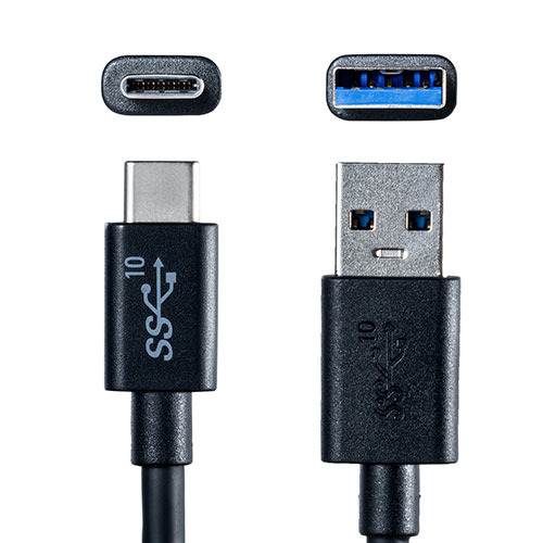 サンワサプライ サンワダイレクト USB タイプCケーブル 500-USB053-05