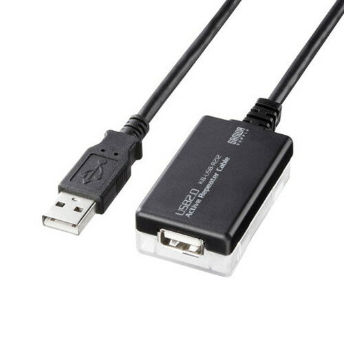 SANWA SUPPLY 延長USB2.0アクティブリピーターケーブル 12m KB-USB-R212N