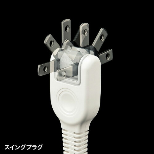 SANWA SUPPLY 中間スイッチ付延長コード TAP-B7-1N