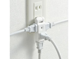 SANWA SUPPLY スイングミニタップ TAP-AC10W