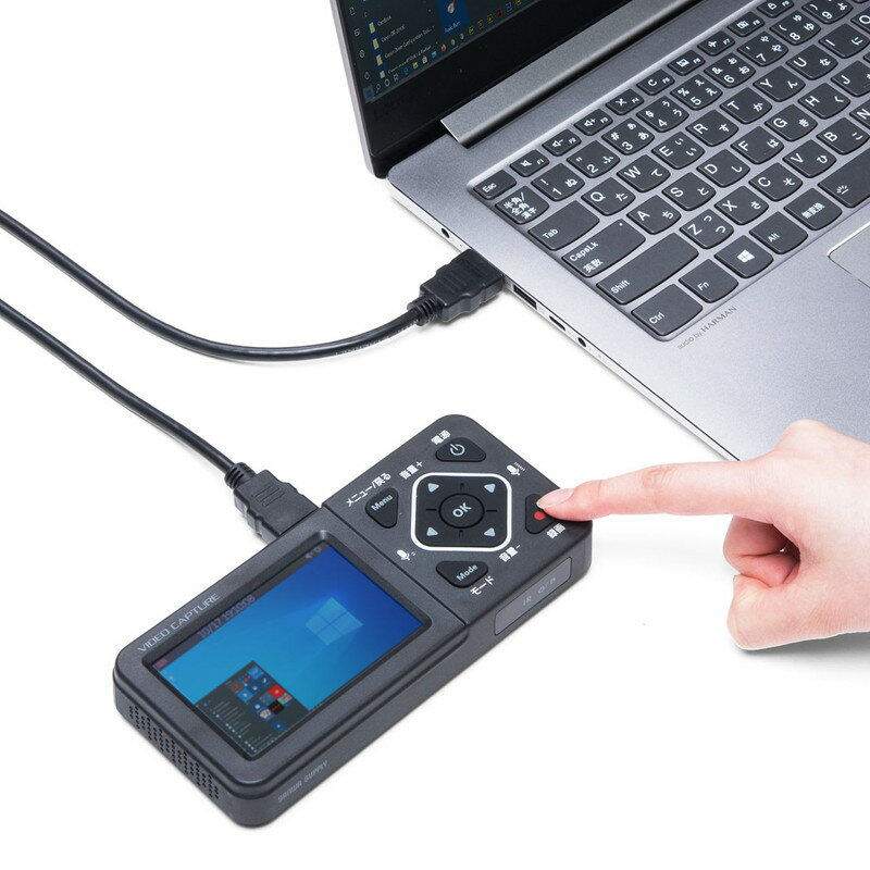 サンワサプライ ビデオキャプチャー 400-MEDI034 ビデオキャプチャー HDMI RCA AV Type-C キャプチャーボード