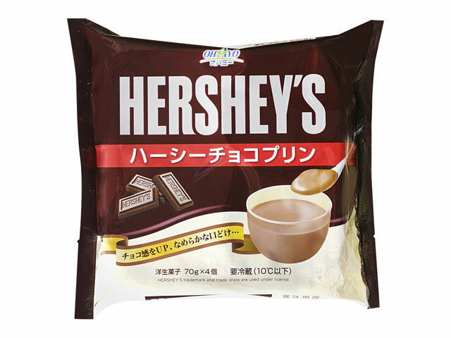 チョコプリン オハヨー乳業 ミルクチョコプリン 68g×4（オハヨー乳業）の