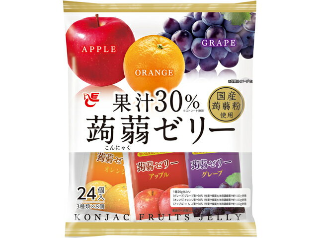 楽天市場】エースベーカリー エースベーカリー 果汁30%蒟蒻ゼリー 白