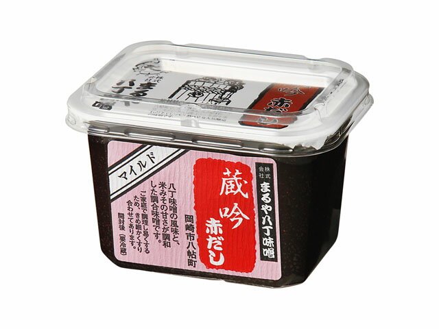 楽天市場】まるや八丁味噌 まるや八丁味噌 蔵銀 赤だし カップ 500g | 価格比較 - 商品価格ナビ