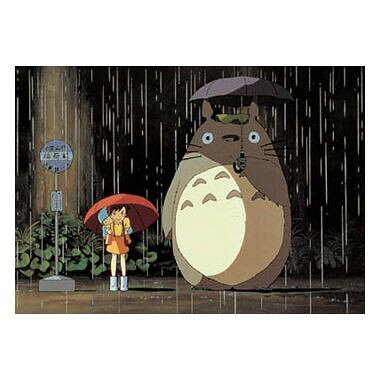 【楽天市場】エンスカイ となりのトトロ 雨のバス停 108ピース エンスカイ A108203 アメノ バステイ