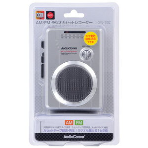 楽天市場】オーム電機 AudioComm AM／FM ラジオカセット