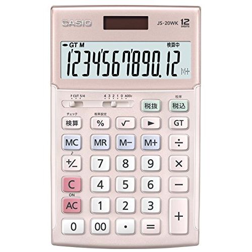 楽天市場】カシオ計算機 CASIO 電卓 JS-20WK-GD | 価格比較 - 商品価格ナビ