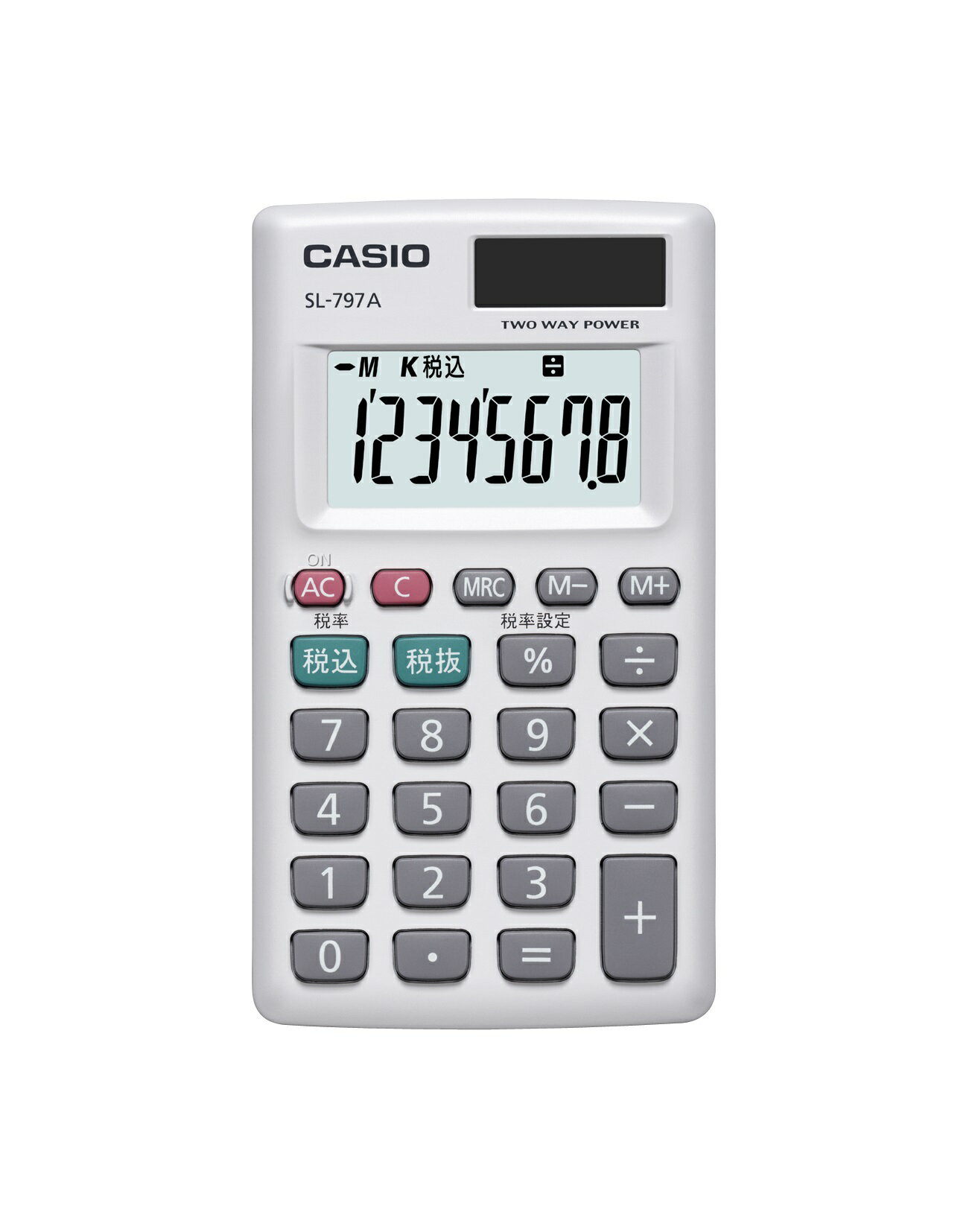 カシオ計算機 カシオ 電卓SL-797A(1台) 価格比較 商品価格ナビ
