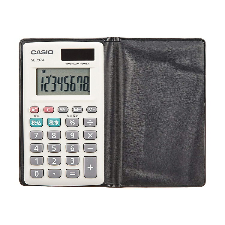 117円 見事な カシオ カード型電卓 8桁 LC-797A-N 返品種別A