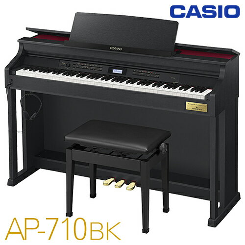 CASIO 電子ピアノ AP-710BK