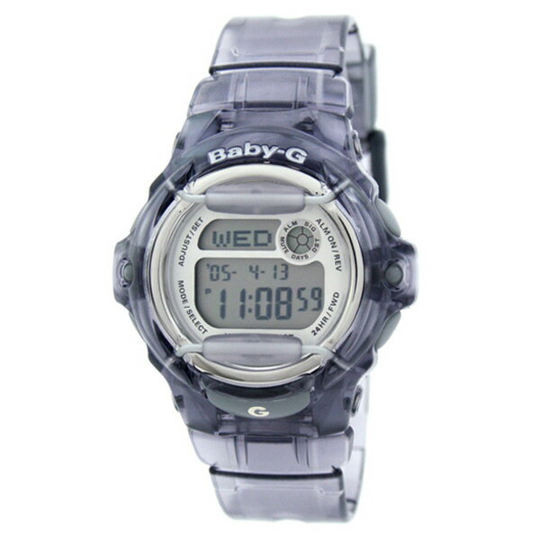 【楽天市場】カシオ計算機 【CASIO Baby-G】カシオ ベビーG 海外専売モデル レディースデジタル腕時計 シルバーダイアル スケルトン