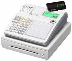 楽天市場】カシオ計算機 CASIO 高性能レジスター VX-100 | 価格比較 ...