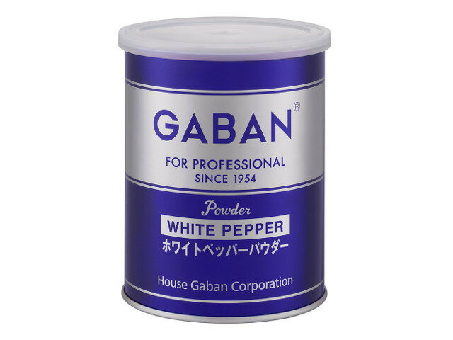 621円 大放出セール GABAN ギャバン ホワイトペッパー 420ｇ 角缶 パウダー
