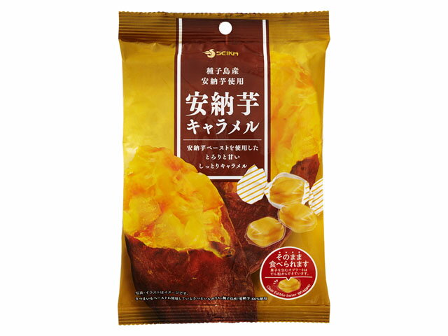 楽天市場】セイカ食品 セイカ食品 安納芋キャラメル 107g | 価格