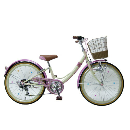 購入子供用自転車 24インチ ショコラキュート シマノ6段変速 サギサカ 24インチ～
