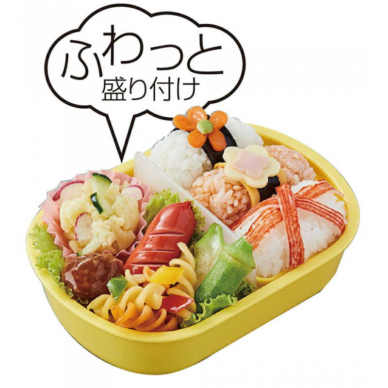 スケーター 抗菌ふわっとフタタイトランチボックス 1段 はたらくクルマ 360ml QAF2BAAGハタラククルマ