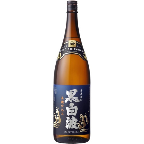 黒白波18000ml（18L） Amazon.co.jp: さつま黒白波芋焼酎 25度 1800mlパック×6本