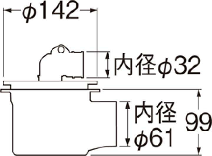 楽天市場】SANEI 三栄水栓製作所 洗濯機排水トラップ H5553-50 | 価格比較 - 商品価格ナビ