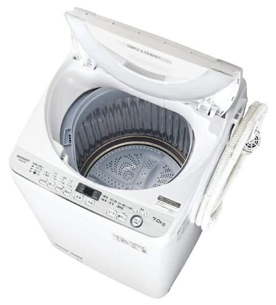 SHARP 全自動洗濯機 ES-GE7D-W
