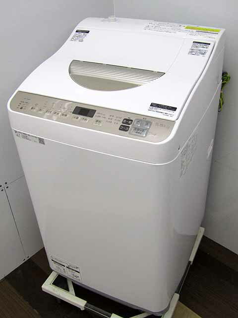 楽天市場】シャープ SHARP シャープ 洗濯乾燥機 ES-T5DBK-N ゴールド系 
