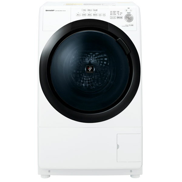 楽天市場】シャープ SHARP ドラム式洗濯乾燥機 ES-H10E-WL | 価格比較 